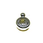 El Coral Collana Zircone Punto Luce in Argento 