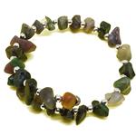 pulsera ágata verde 