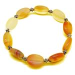 elastic bracelet  carnelian