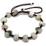 El Coral Bracciale Giada Maialini Annodato Misura Regolabile Peso 19gr.