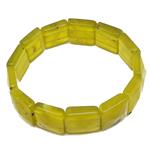 El Coral Bracciale Giada Koreana Sfaccettata 16mm. Elastico