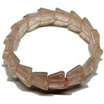 elastic bracelet pink quartz