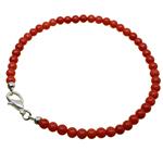 Coralli di Sardegna Pulsera de Coral Rojo Natural de Cerdeña mm 3,5 cm 18 segunda calidad