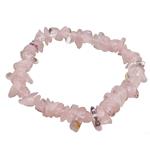 elastic bracelet pink quartz