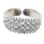 Coralli di Sardegna Ring Silver Filigree Oval 8x19mm, Back Width 5mm, Adjustable