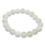 El Coral Moonstone Bracelet, 10 mm Elastic