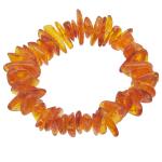 Coralli di Sardegna Bracciale Ambra Chips 9/15mm Elastico