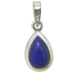 paste lapis lazuli pendant with silver