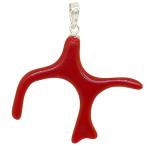 Coralli di Sardegna Coral Paste Pendant Silver Branch