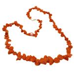 Coralli di Sardegna Collar Coral Cerdeña Forma Pétalo 18-7mm, 33gr Peso