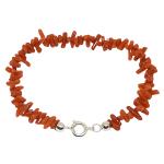 Coralli di Sardegna Bracelet Sardinian Red Coral Branches with Clasp