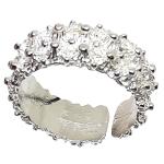 Coralli di Sardegna  Ring Silver Filigree 8mm Width, Adjustable