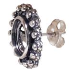 Coralli di Sardegna Sardinian filigree earring base burnished silver beads 6x8mm pressure setting