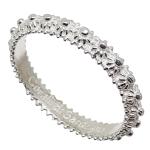 Coralli di Sardegna Thin Sardinian Filigree Ring Ring Silver Size 9