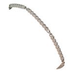 Coralli di Sardegna Bracelet Filigree Silver Elements with Single Rosette