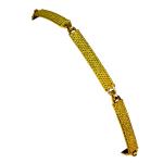 Coralli di Sardegna Bracciale Filigrana Argento elementi rettangolo con pallini