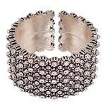 Coralli di Sardegna Anillo de filigrana sarda en Plata bruñida talla 12