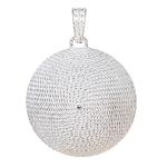 Coralli di Sardegna Colgante de filigrana de plata Corbula mm 26