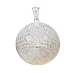 Coralli di Sardegna Colgante de filigrana de plata Corbula mm 35