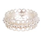 Coralli di Sardegna Sardinian Filigree Ring Silver Central Dots Openwork Circles Size 17