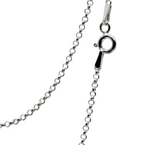 Coralli di Sardegna Cadena de Plata Modelo Forzada, Eslabones 1.5mm, 40 cm Longitud