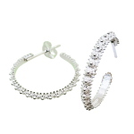 Coralli di Sardegna Filigree Silver Circle Earrings