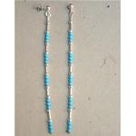 orecchini turchese in argento
