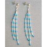 orecchini turchese in argento