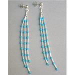 orecchini turchese in argento