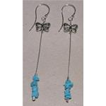 orecchini turchese in argento