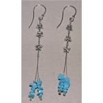 orecchini turchese in argento 