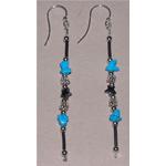 orecchini turchese in argento