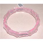 elastic bracelet pink quartz