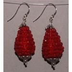 pendientes cristales y plata