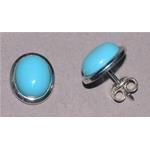 turquoise earrings with silver