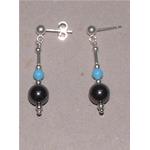 orecchini turchese in argento