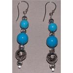 orecchini turchese in argento