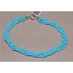 pulsera pasta de turquesa + zamak