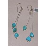 orecchini turchese in argento