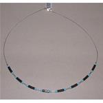 turquoise necklace and hematite 
