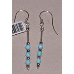 orecchini turchese in argento