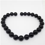 black agate  beads