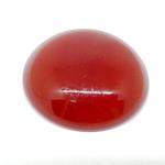 red agate cabochon