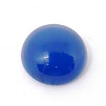 blue agate cabochon