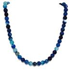 collana agata blu