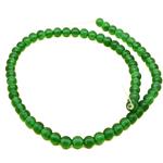 El Coral Filo Agata Verde Pallini da 6mm. Lunghezza 40cm. senza Chiusura