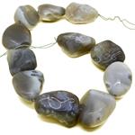 El Coral Agate Botswana wire roughly 40x35x20mm