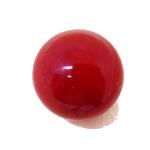 El Coral Pallino Corallo Rosso da10mm. con Mezzo Foro