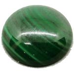 El Coral Cabochon Malachite 14mm. peso 1,7gr. 