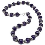 amethyst necklace + zamak